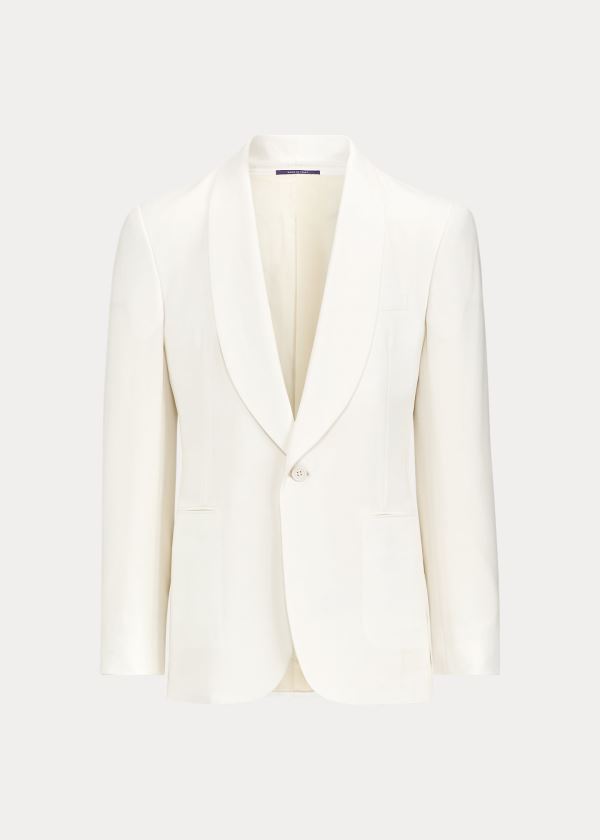 Blazer Ralph Lauren Hombre Creme - Gregory Wool - QGVEI0925